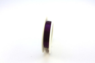 "Gamma" Проволока для бисера металл DG- 2 d 0. 2 мм 10 м №11 лиловый