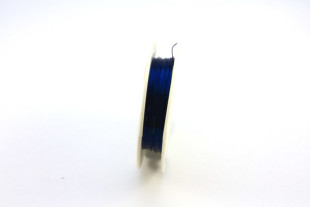 "Gamma" Проволока для бисера металл DG- 2 d 0. 2 мм 10 м №15 темно- синий