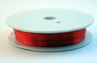 "Gamma" Проволока для бисера металл DG- 3 d 0. 3 мм 10 м №14 алый