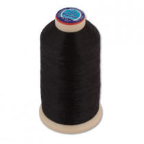 Мононить " Gamma" MF- 03 0. 13 мм 100% нейлон черный 4570 м на пл. конусе