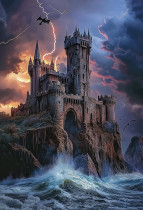 " ФРЕЯ" Пазл 1500 элемент. PZL- 1500/ 38 Монументальный замок